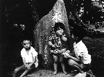 子供たち・都城郊外にて（S45.9）